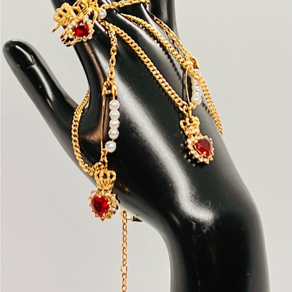 Brand new, Juicy Couture Royal Siam Necklace, Bracelet, Ring Size 7, Set 3 - Picture 3 of 11